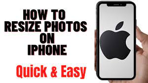 How To Resize An Image On Iphone