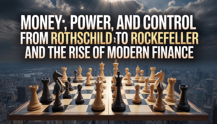 Money, Power, and Control | From Rothschild to Rockefeller and the Rise of Modern Finance: